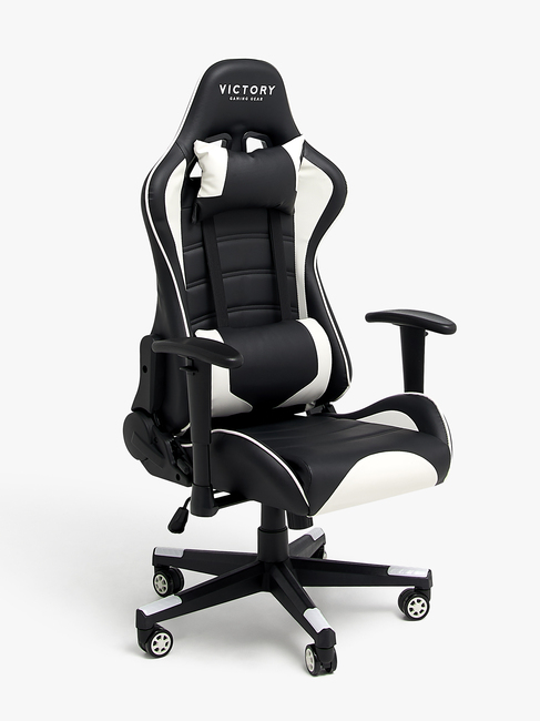 Victory Future Gaming Chair, svart/hvit
