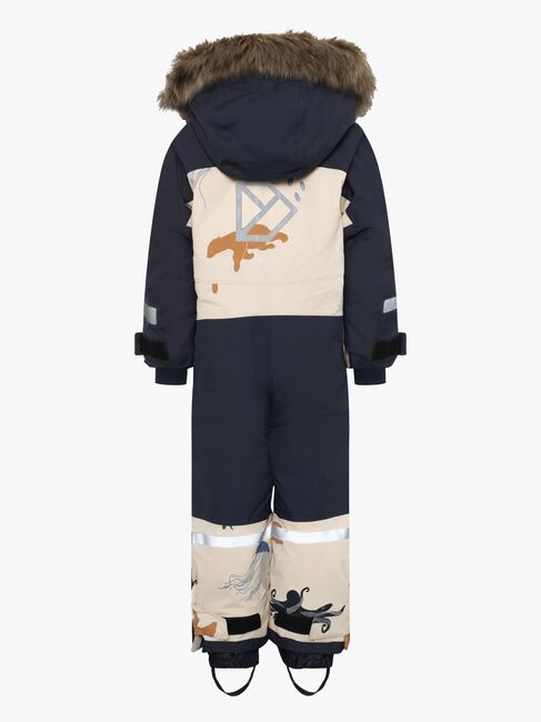 Didriksons Bjärven Vinterdress, Winter Ocean Multi Reflex