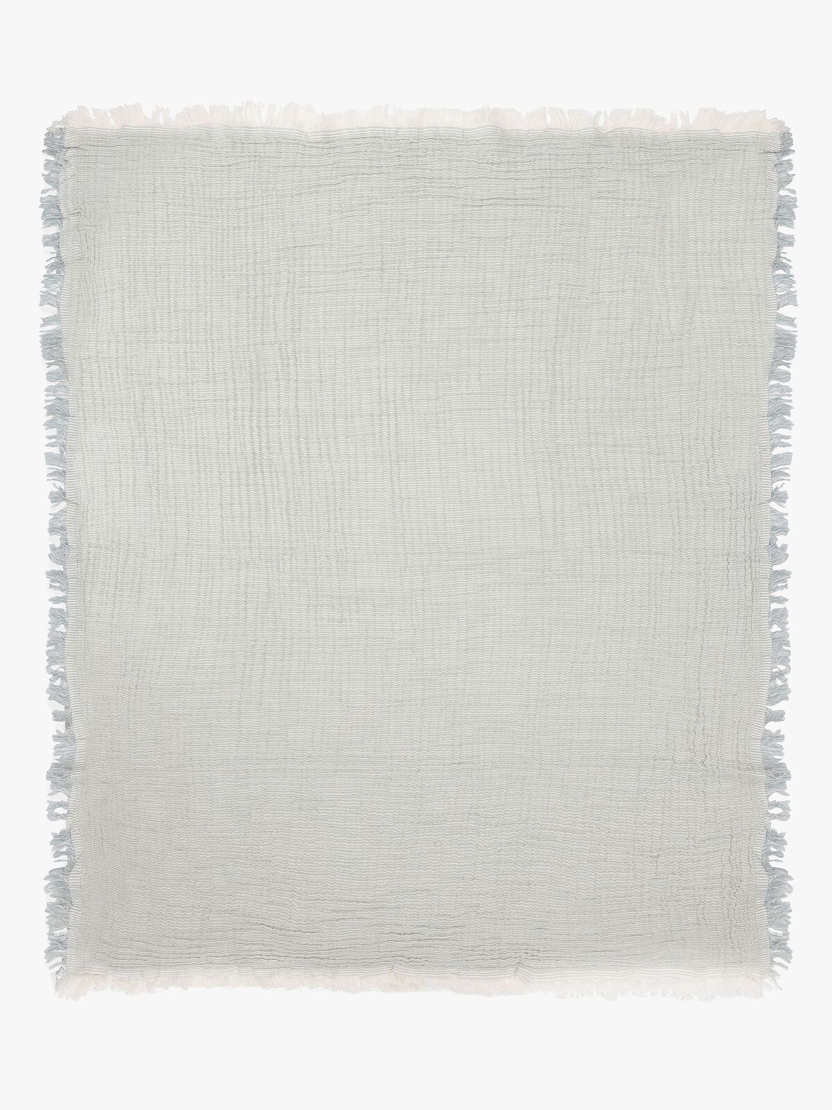 Jollein Musselinteppe Fringe, Sea Green
