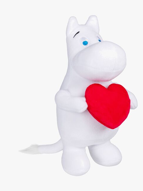 Mummitrollet Kosedyr med Hjerte 23 cm