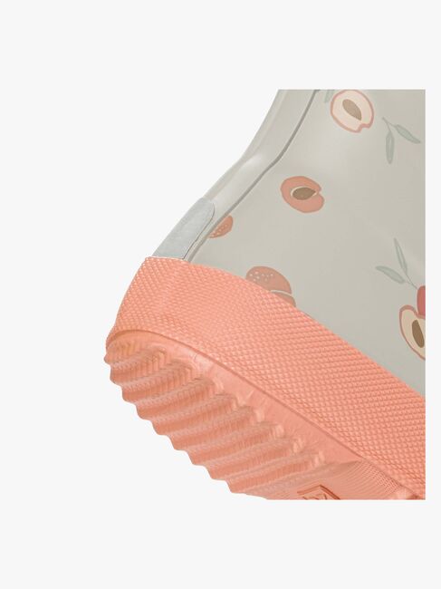 Viking x Kenza Trykk Gummistøvler, Apricot/Sand