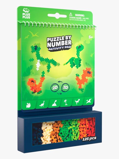 Plus-Plus Activity Pad Dino Byggesett