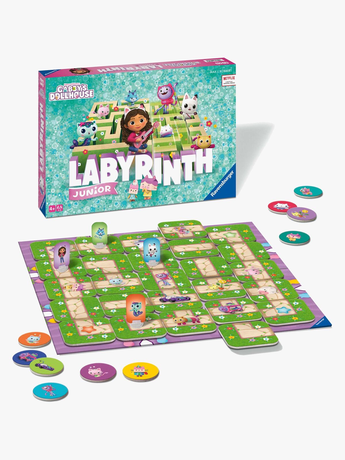 Ravensburger Gabby's Dollhouse Labyrint Junior Spill