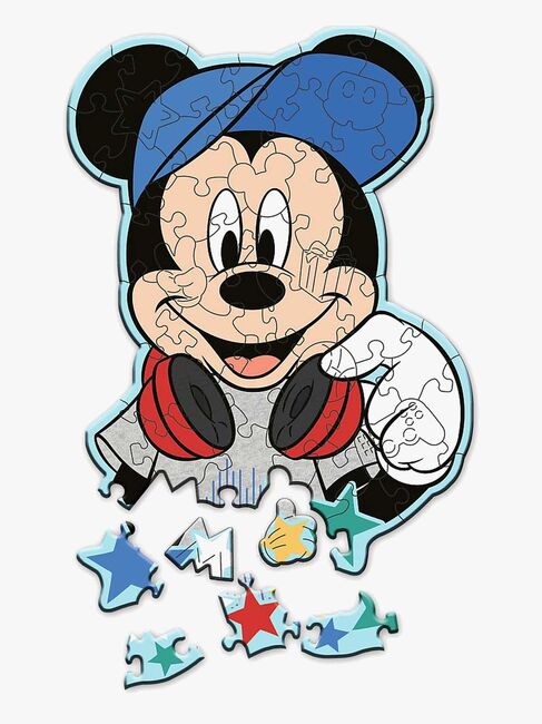 Trefl Wood Craft Junior Disney Mikke & Vennene Hans Puslespill 50 Brikker
