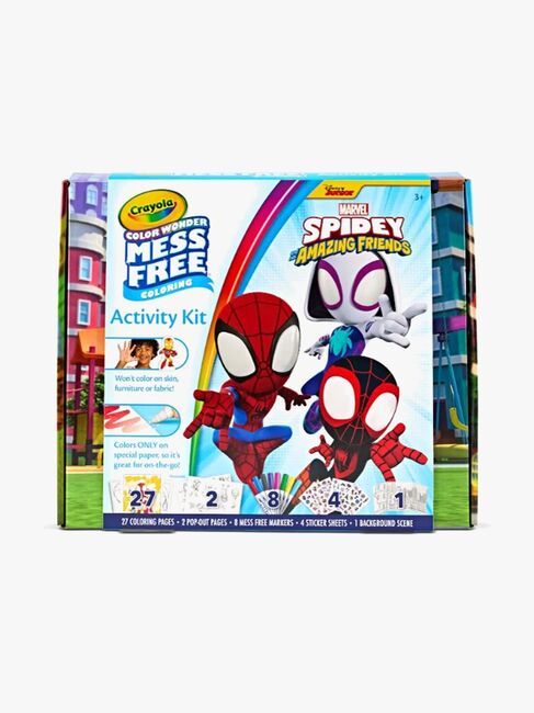 Marvel Spidey And His Amazing Friends Color Wonder Aktivitetssett
