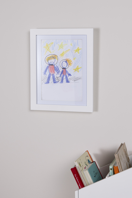 Minitude OLIVER  Som kan åpnes Ramme A4, 100 Ark, Hvit