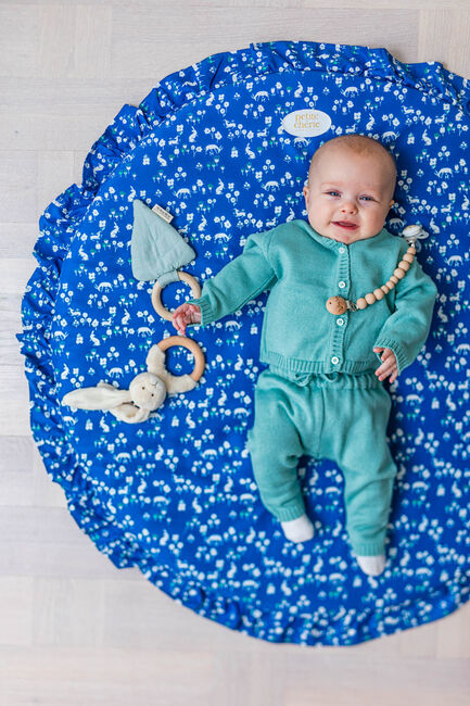 Petite Chérie Atelier Margit Cardigan, Light Blue/Dusty Blue