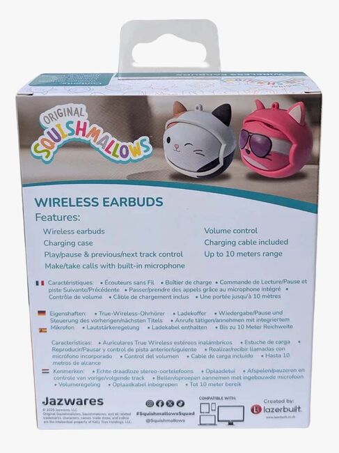 Squishmallows Hodetelefoner In-Ear Trådløse Cam