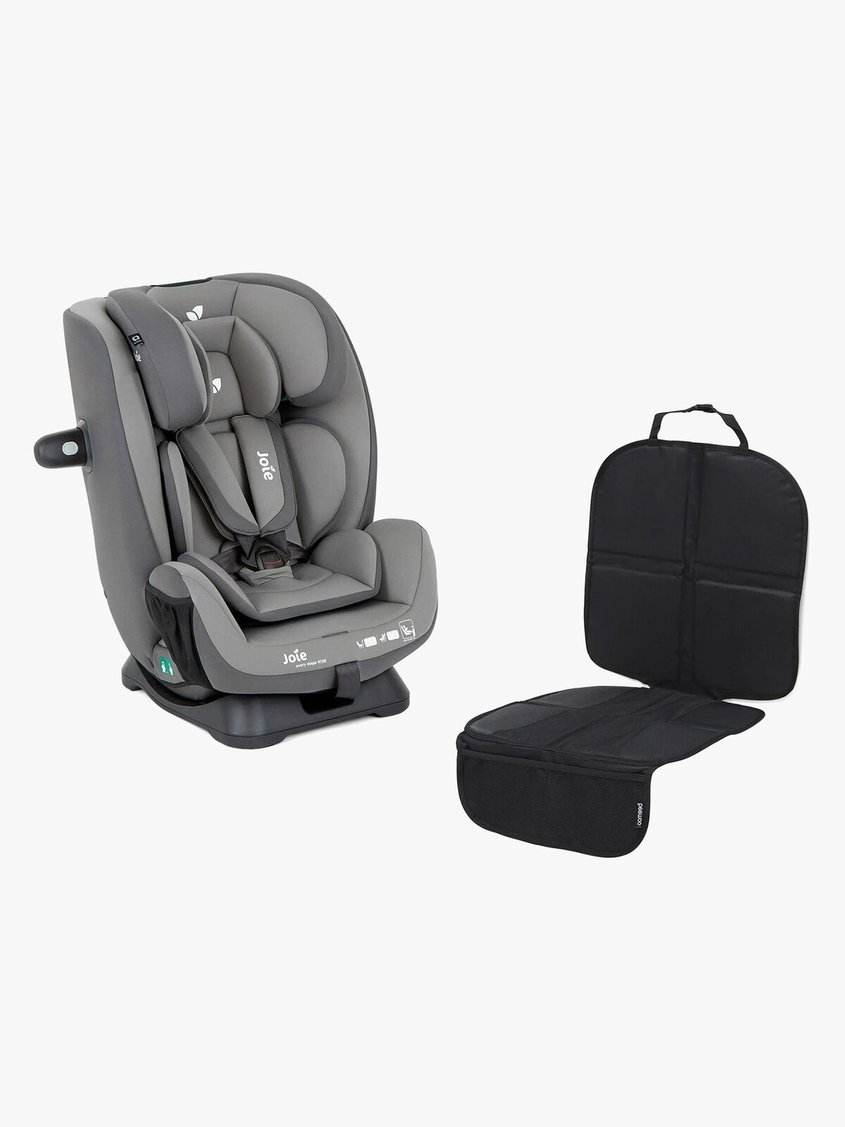 Joie Every Stage Bilstol inkl. Lux Setebeskytter, Cobble Stone