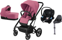 Cybex Balios S Lux Duovogn inkl. Aton M, Magnolia Pink
