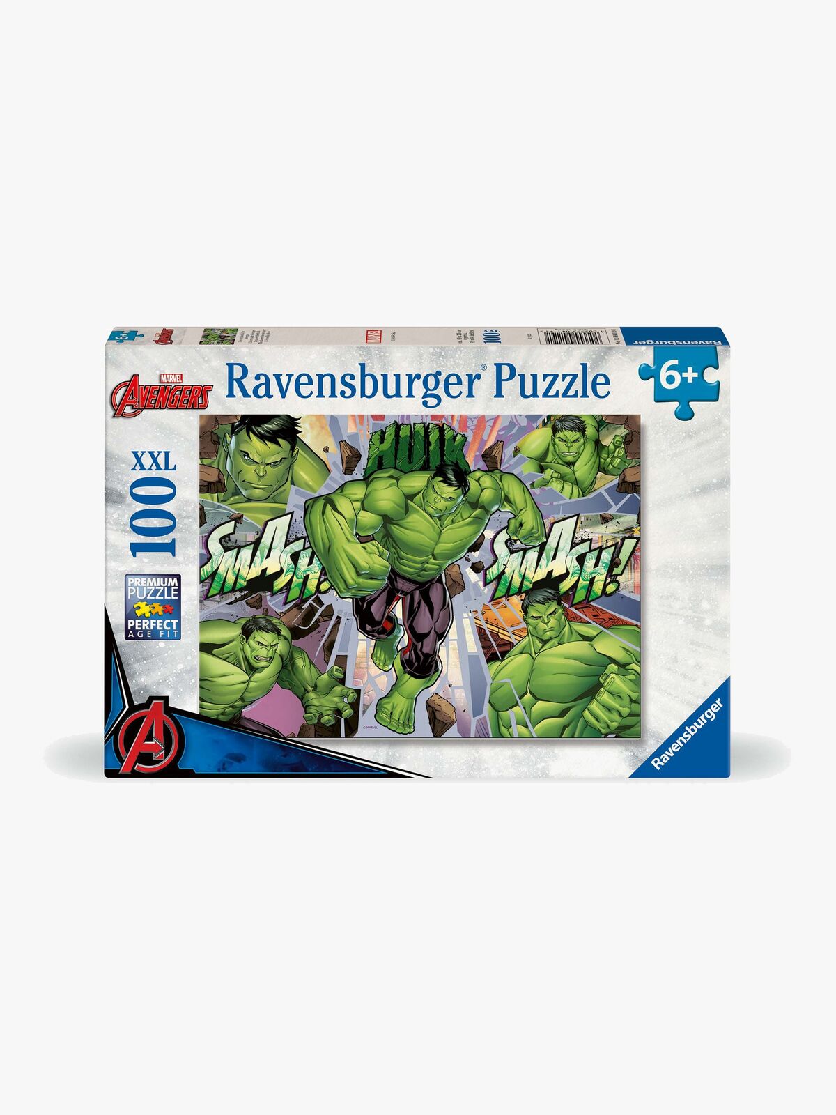 Ravensburger Marvel Avengers Hulk XXL Puslespill 100 Brikker