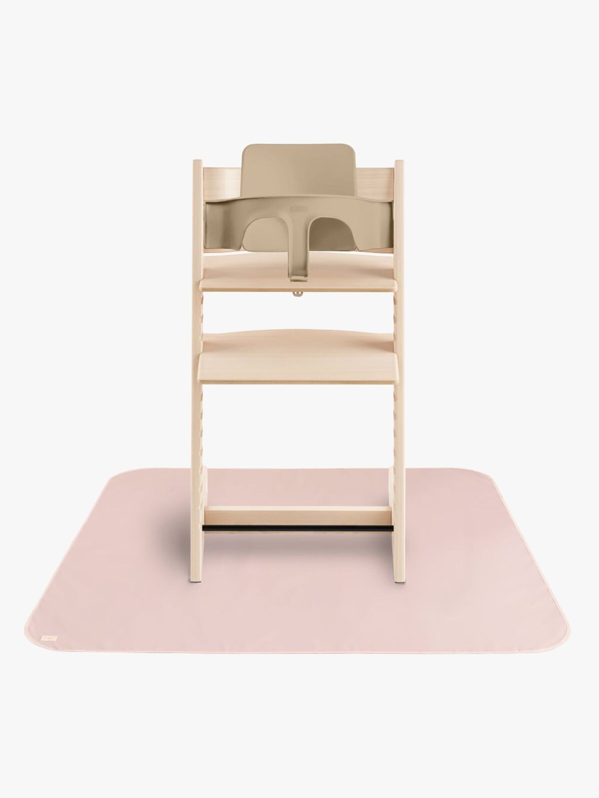 Mushie Gulvbeskyttelse til Matstol, Blush