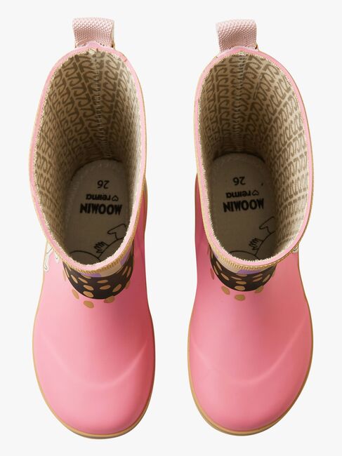 Reima Mummitrollet  Magiske Gummistøvler, Sunset Pink