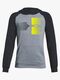 Under Armour Rival Logo Hettegenser, Steel