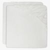 Jollein Stretchlaken 2-Pakk 40x80, Ivory
