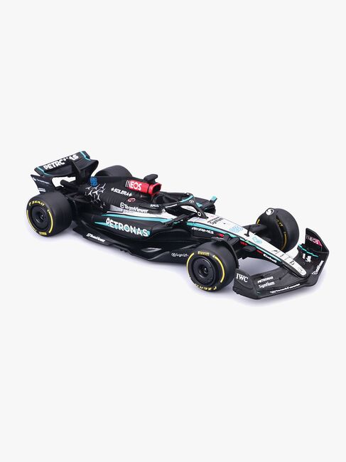 F1 Mercedes AMG Racing Transportsett med W15 Russell #63 1:43