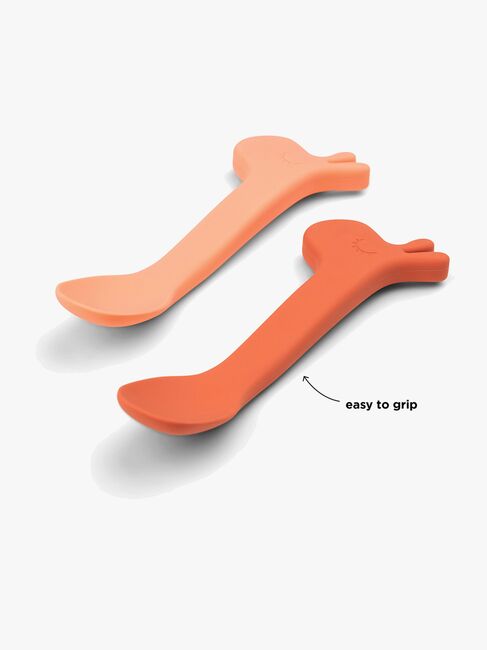 Done By Deer Lalee Skjeer 2-pack, Papaya