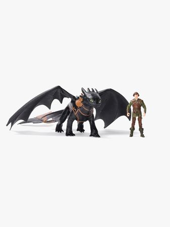 Dragetreneren Viking & Drage Toothless & Hiccup Lekesett