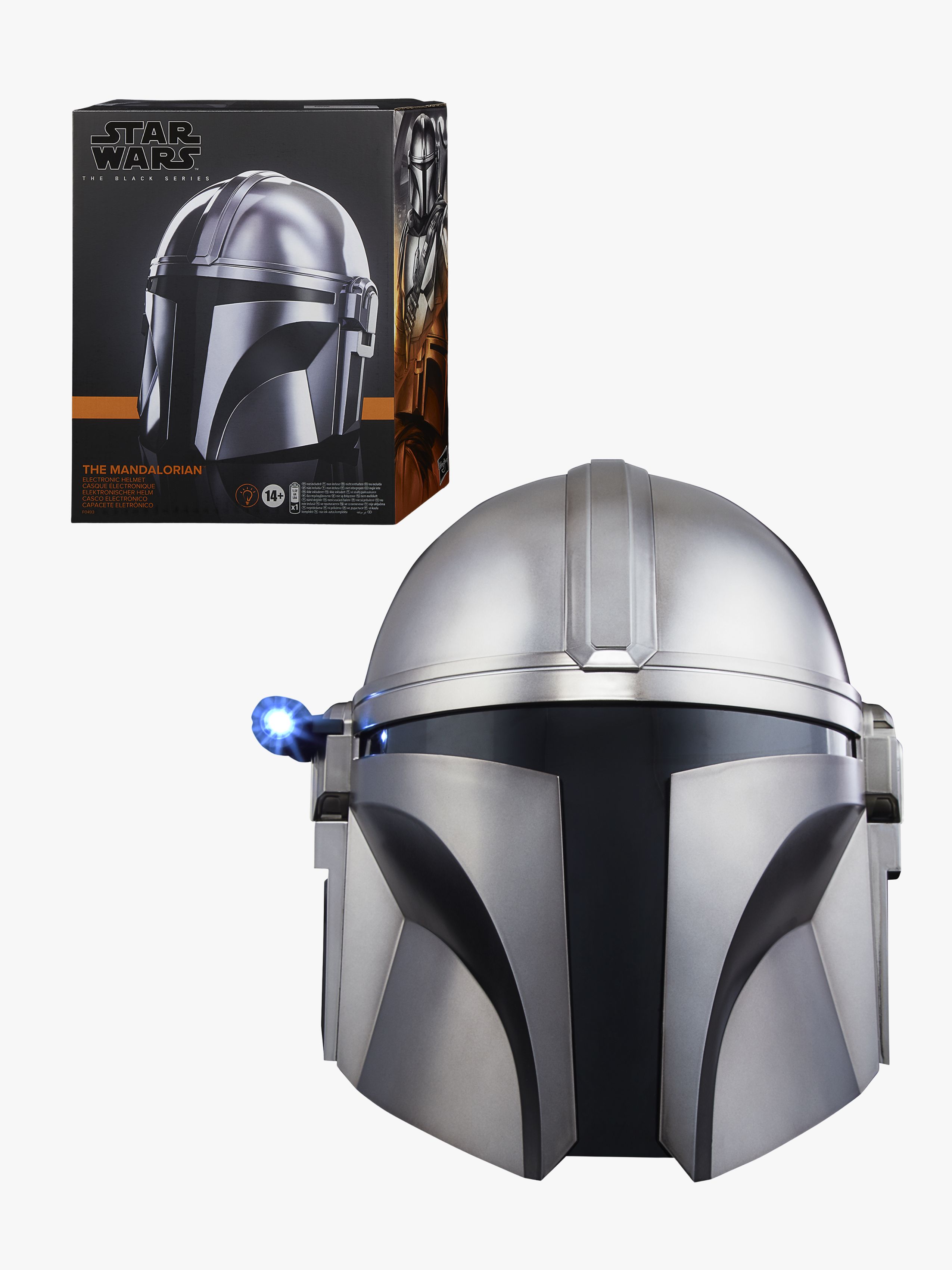 Star Wars Mandolorian Elektronisk Hjelm - Filmkostymer & Eventyrkostymer