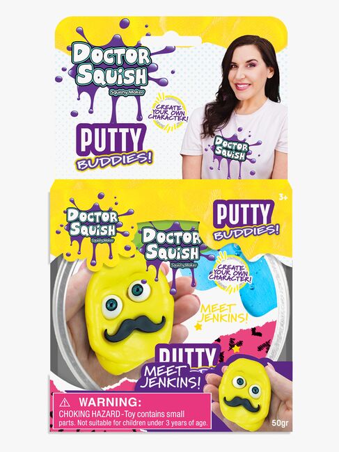 Doctor Squish Putty Buddies Slim Jenkins 50g