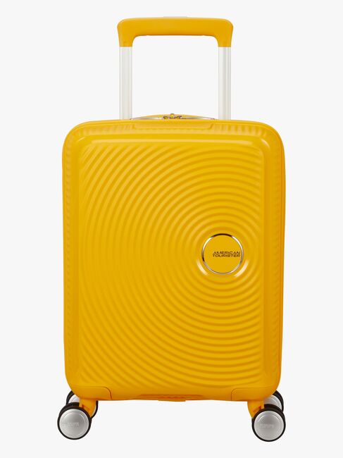 American Tourister Soundbox Mini Koffert 22L, Golden Yellow