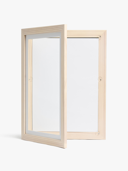 Minitude OLIVER  Som kan åpnes Ramme A3, 100 Ark, White Wash