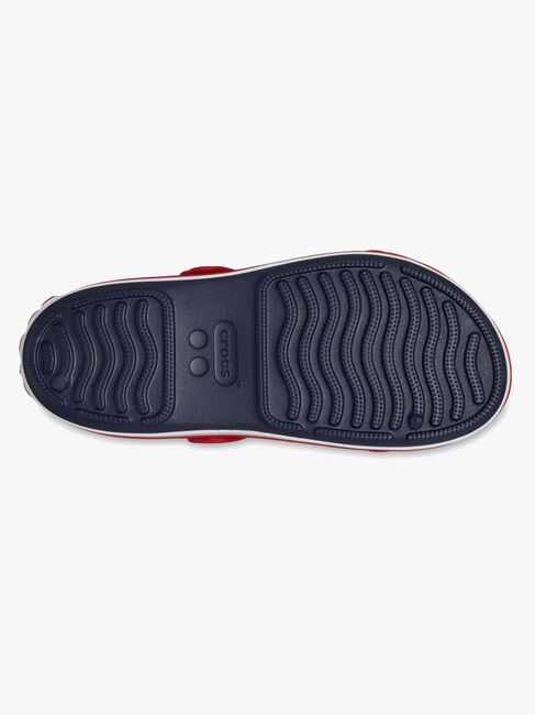 Crocs Crocband Cruiser Kids Sandaler, Navy/Varsity Red