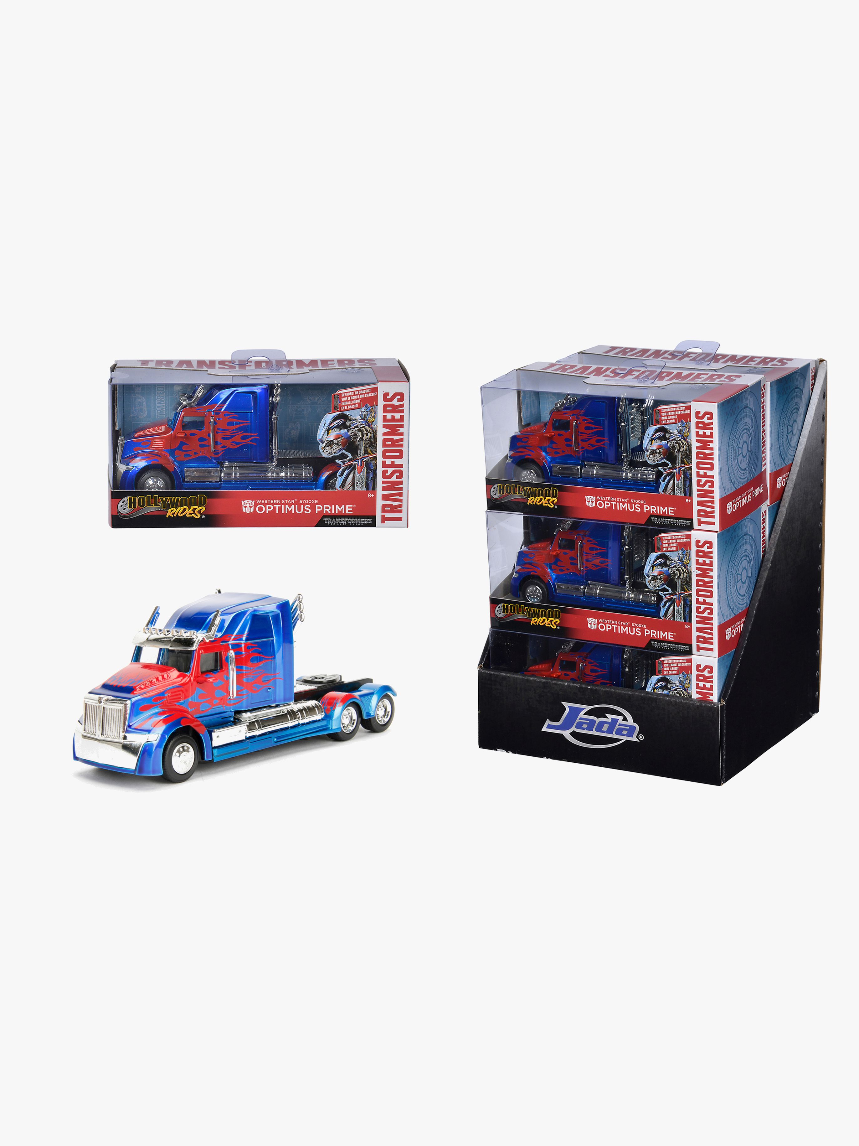 Jada Toys Transformers Optimus Prime Lastebil Western Star 5700 Ex Phantom - Samlefigurer
