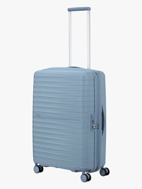American Tourister FastForward Spinner Koffert 67-77L, Steel Blue