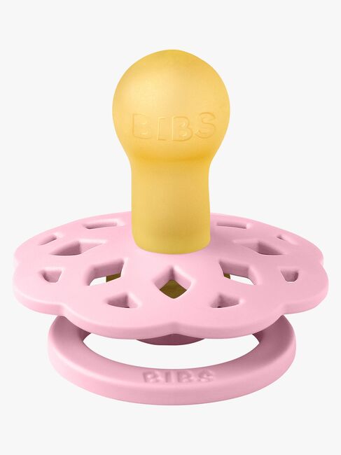 BIBS Boheme Smokk Latex Str 1, Baby Pink