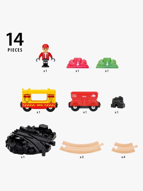 BRIO World 36130 Cargo Gemstone Togsett