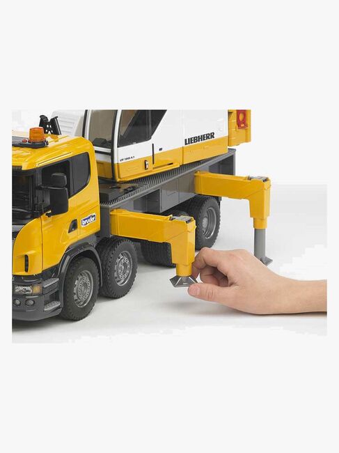 Bruder Scania R-Series Liebherr Kranbil