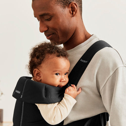 Babybjörn Mini Bæresele Vevd, Svart