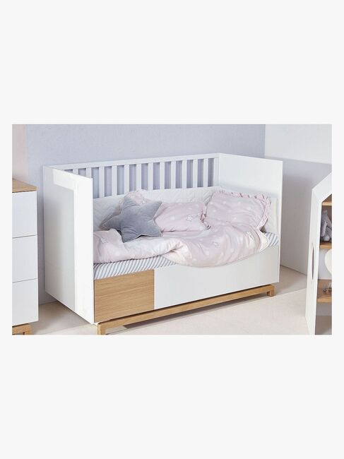 Bellamy Nomi Sprinkelseng 3-i-1, Hvit