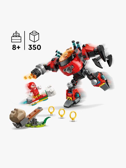 LEGO Sonic 77005 Knuckles mot Dr. Eggmans Egg Crusher-robot