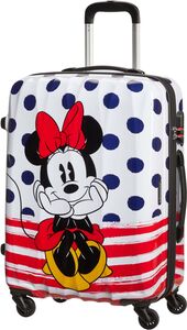 American Tourister Disney Alfatwist Spinner Koffert 36 L, Minnie Blue Dots