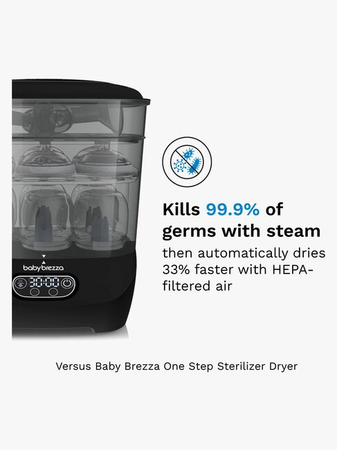 Baby Brezza Sterilisator Dryer Advanced, Black