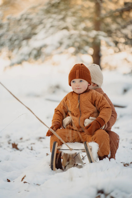 BabyMocs Strikket Lue, Rust
