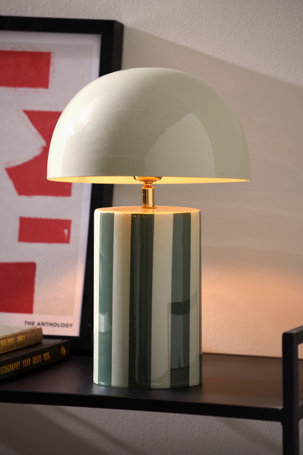 PresentTime Rayado Bordlampe, Jungle Green/Grayed Jade