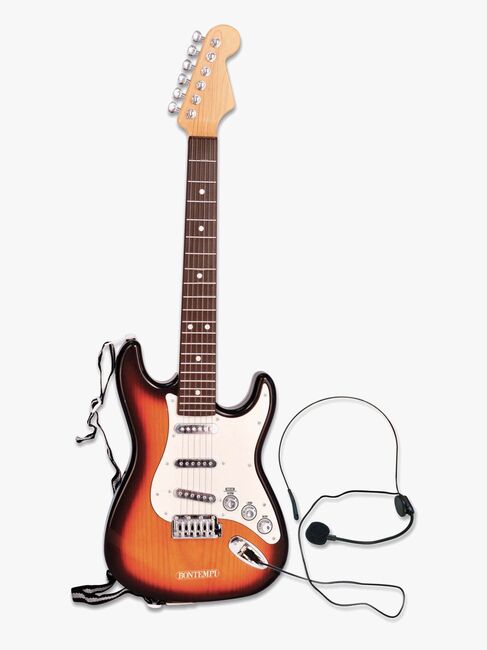 Bontempi Trådløs Elgitar med Headsetmikrofon Rock