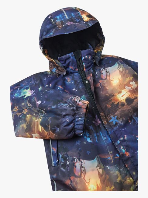 Reimatec Moomin Lyster Vinterdress, Deep Blue Lilac