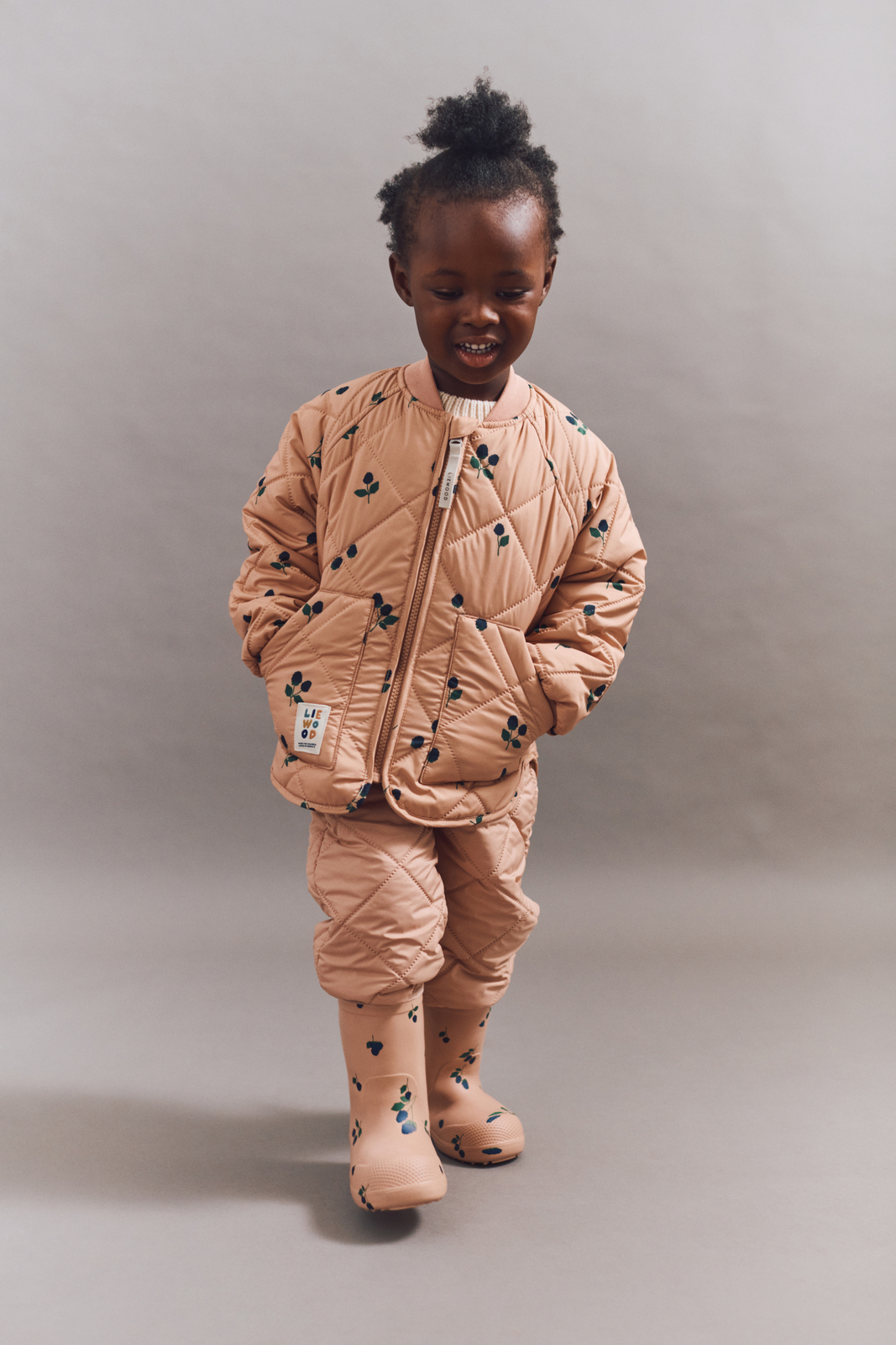 LIEWOOD Zella Termosett, Berry/Pale Tuscany/Embroidery