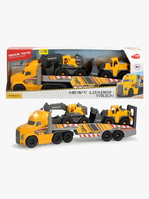 Dickie Toys Volvo Lastebil Med 2 Kjøretøy