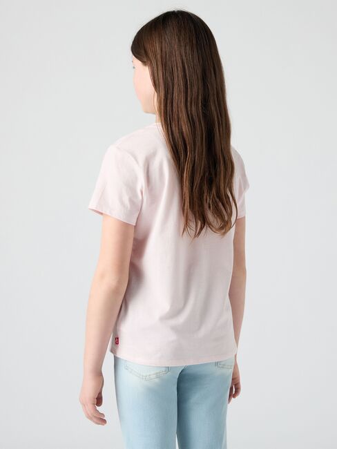 Levi's LVG Strawberry SS Batwing T-skjorte, Crystal Pink