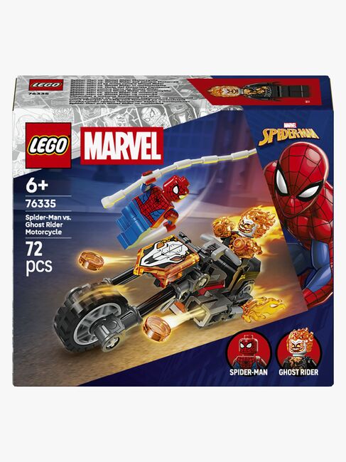 LEGO Super Heroes 76335 Spider-Man mot Ghost Rider på motorsykkel