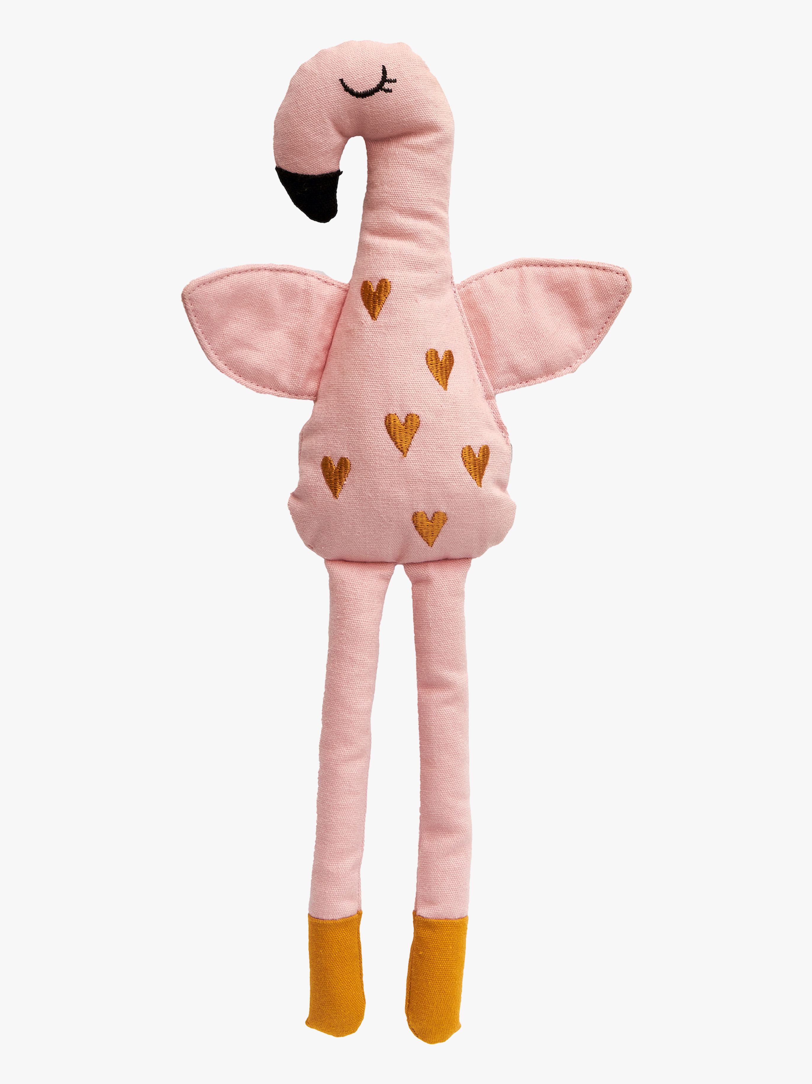 Roommate Dukke Flamingo, Pink - Dukker - Bomull