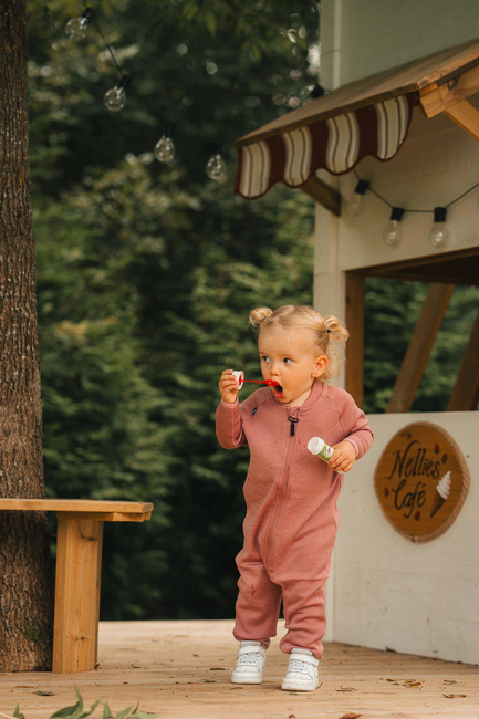 Lindberg Rocco Merino Babydress, Rose