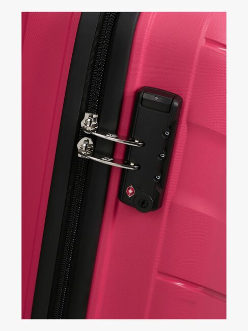 American Tourister Jetdriver Spinner Trillekoffert 32L, Raspberry Pink