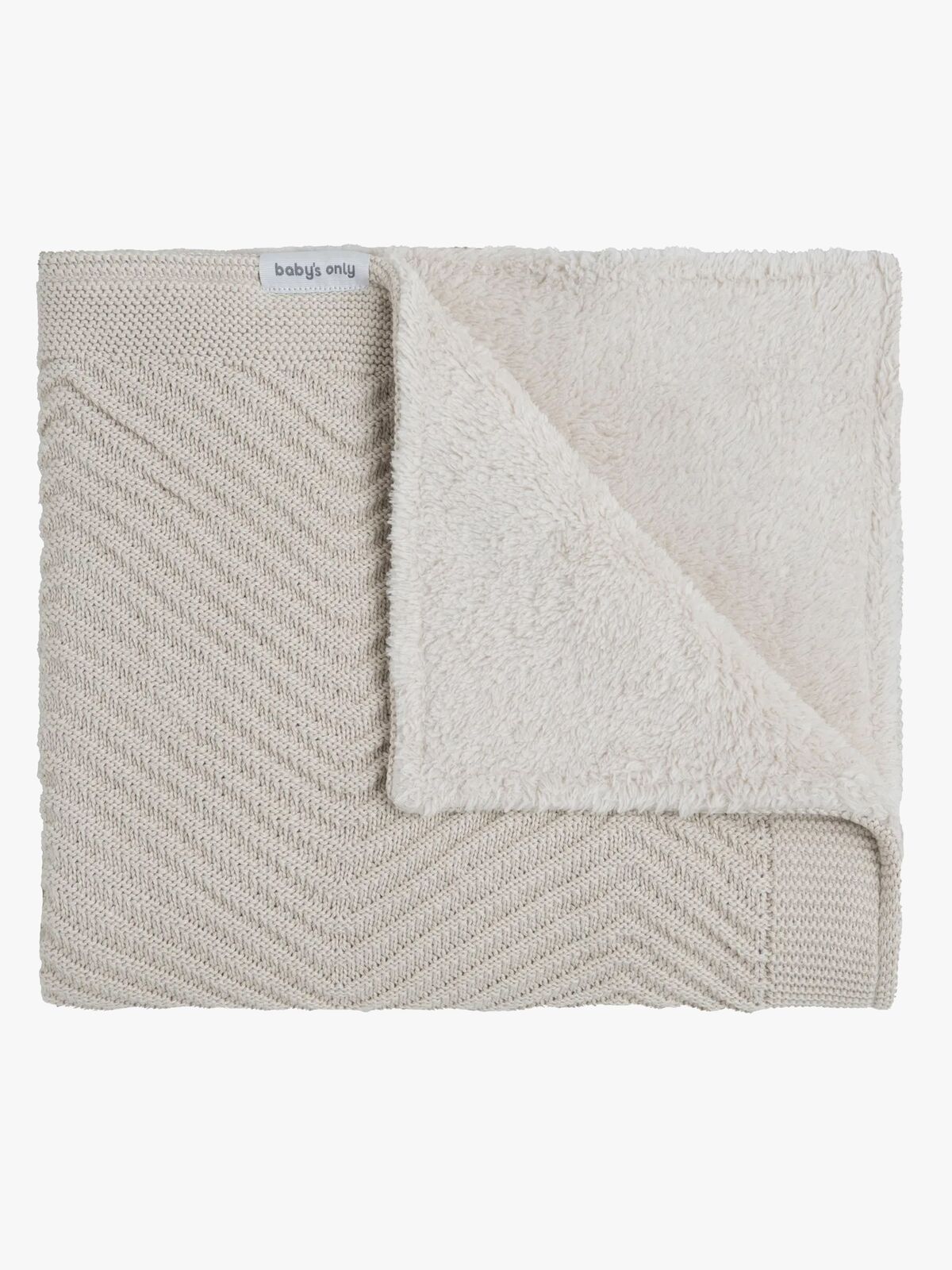 Baby's Only Baby Crib Teppe Teddy Grace TOG 2.4, Warm Linen