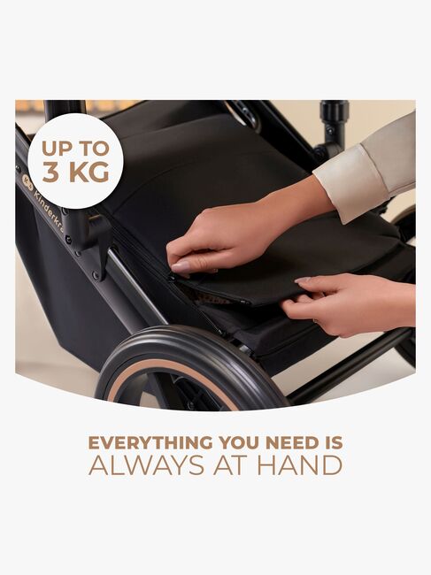 Kinderkraft Prime 2 2-in-1 Duovogn, Venezian Black